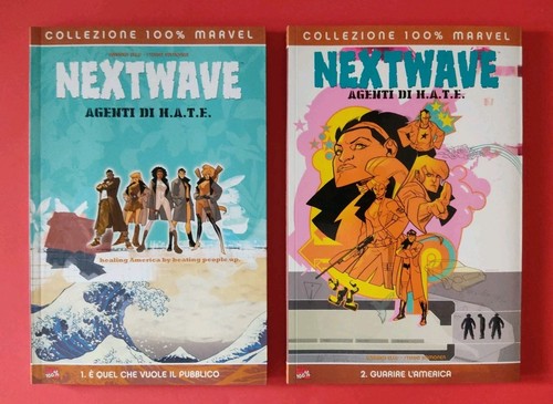 100 marvel nextwave - 100%, di