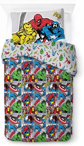 Set piumone singolo marvel - singolo,