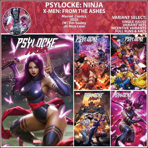Psylocke ninja 1 2 3 - (2026), #1