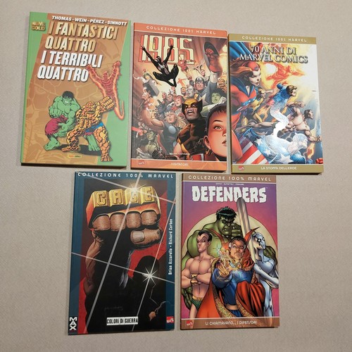 100 marvel panini - 100%, (lotto