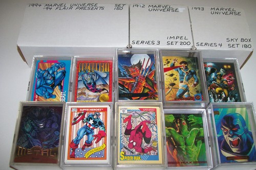 Marvel card lotto 100 carte - 100,