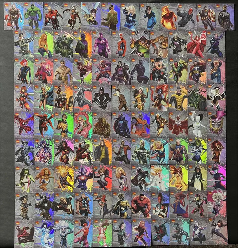 Set 100 carte marvel - carte,